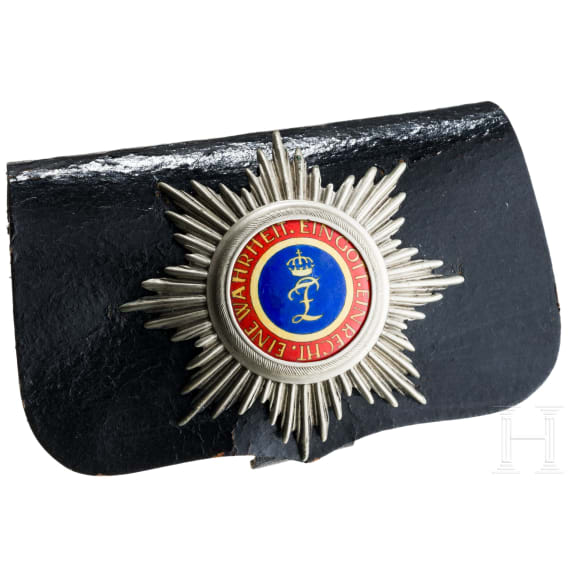 A cartouche box of the Oldenburg cavalry