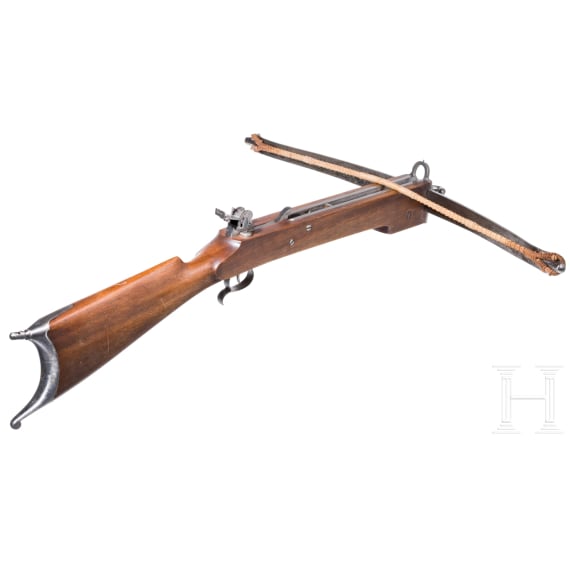 A Swiss target crossbow, circa 1900
