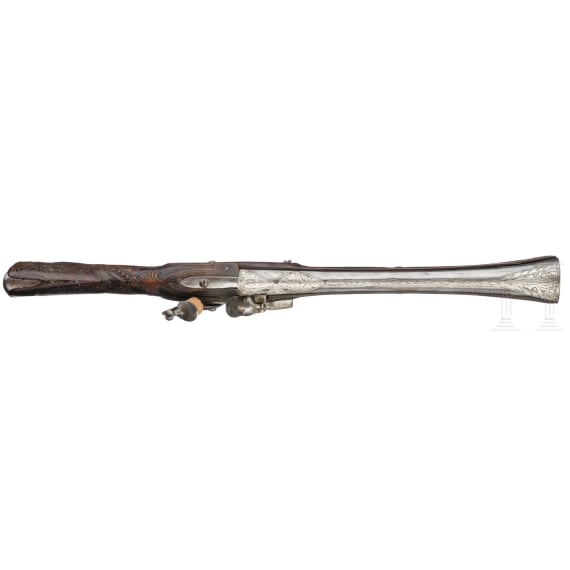 A Balkan Turkish flintlock blunderbuss, first half of the 19th century