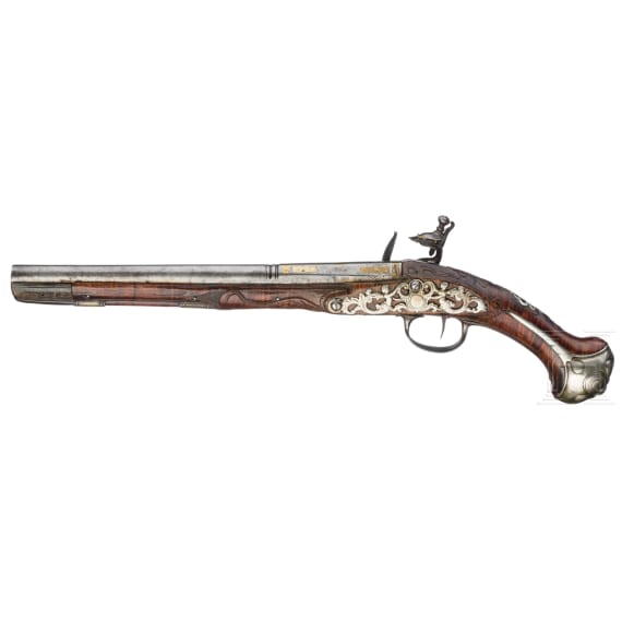 A flintlock pistol, Balkans circa 1800