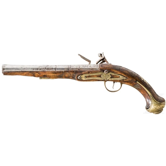 A Balkan-Turkish flintlock pistol, 19th century