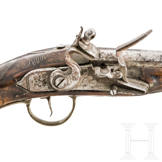 A Balkan-Turkish flintlock pistol, 19th century