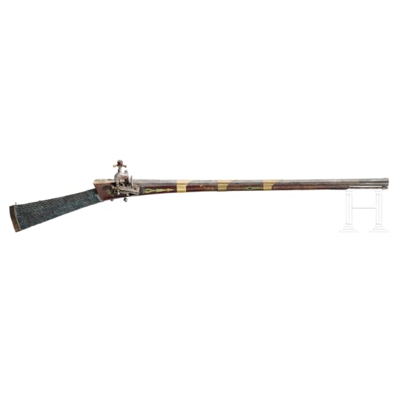 An Ottoman miquelet-rifle (Tufek), ca. 1800