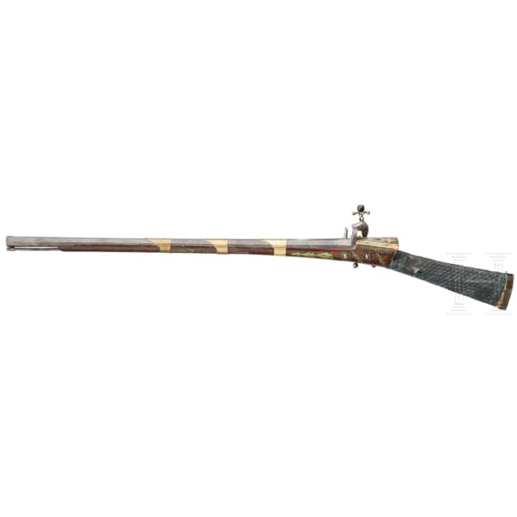 An Ottoman miquelet-rifle (Tufek), ca. 1800