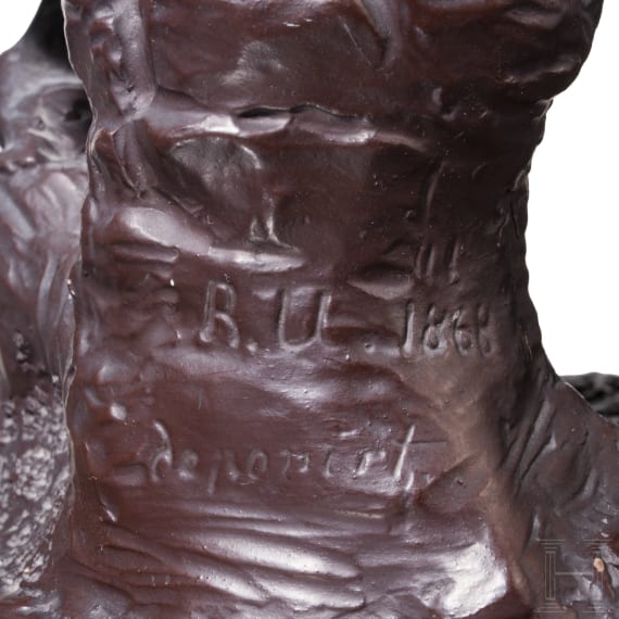 Prince Friedrich Carl of Prussia (1828&ndash;1885) &ndash; As terracotta figure