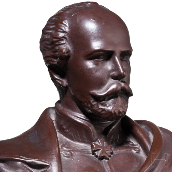 Prince Friedrich Carl of Prussia (1828&ndash;1885) &ndash; As terracotta figure