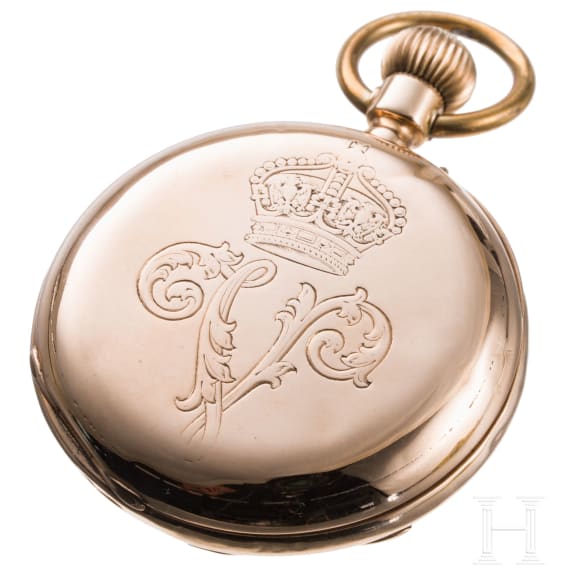 Victoria of Prussia, known as &bdquo;Empress Frederick" &ndash; a gold presentation pocket watch, circa 1890