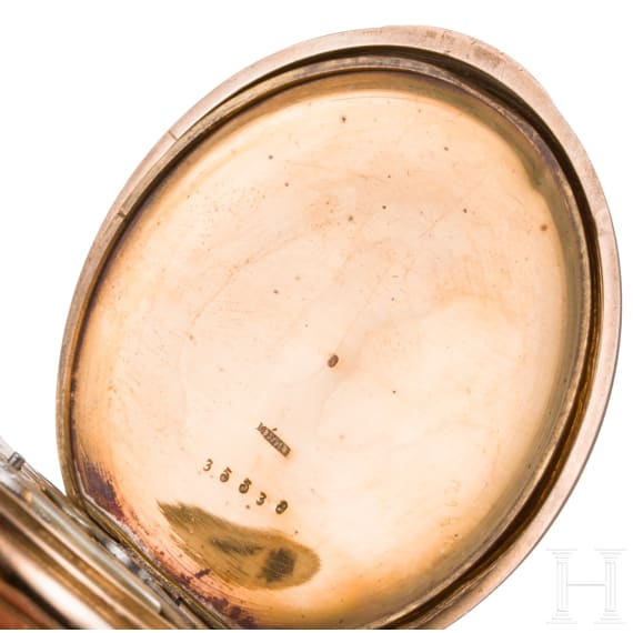 Victoria of Prussia, known as &bdquo;Empress Frederick" &ndash; a gold presentation pocket watch, circa 1890
