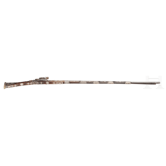 An Algerian Miqueletlock musket, mid 19th century
