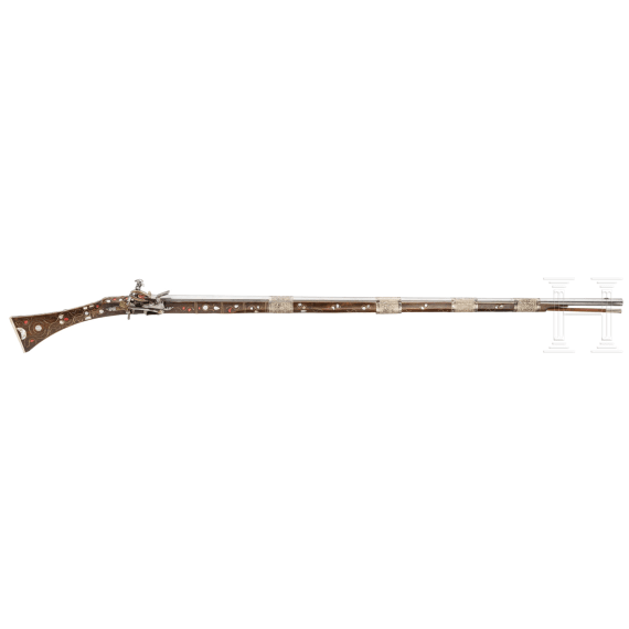 An Algerian Miquelet rifle, ca. 1900
