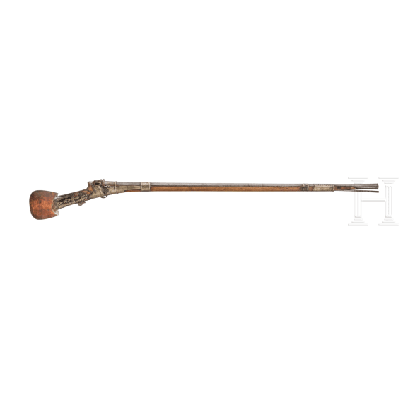 Two matchlock rifles, Yemen, 19th century