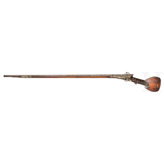 Two matchlock rifles, Yemen, 19th century
