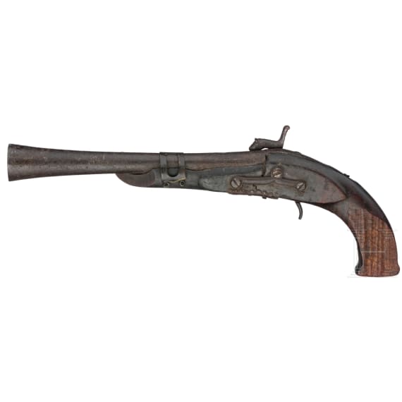 Three oriental percussion pistols, second half of the 19th century.