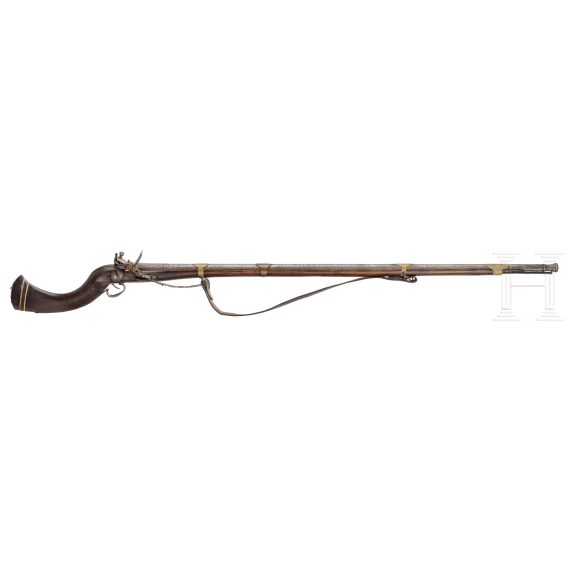 A flintlock rifle (jezail), Sindh (PAK), mid-19th century