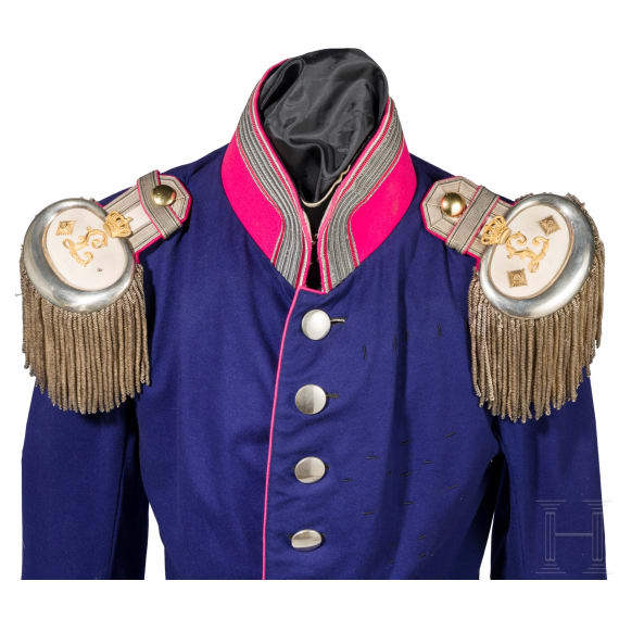Crown Prince Wilhelm &ndash; a tunic as Oberst of the 2nd Cuirassier Regiment, circa 1913