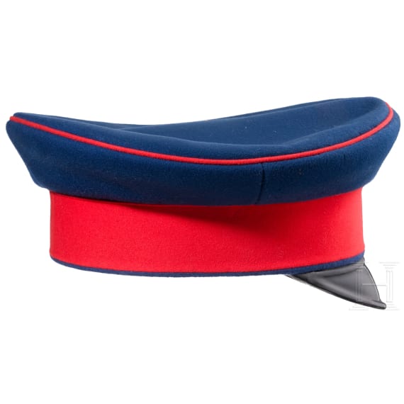 A visor cap for officers of the Prussian army, circa 1900