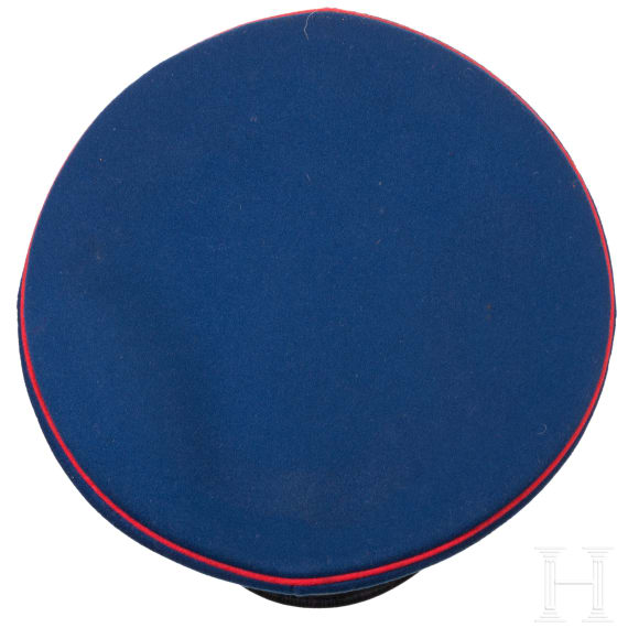 A visor cap for officers of the Prussian army, circa 1900