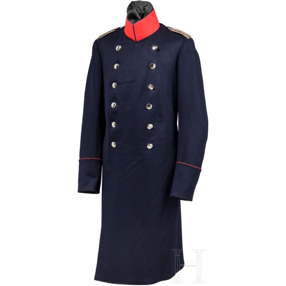 An overcoat for a Prussian major, circa 1900
