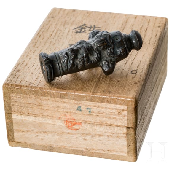 A Japanese miniature cannon, End of Edo-/early Meiji-period