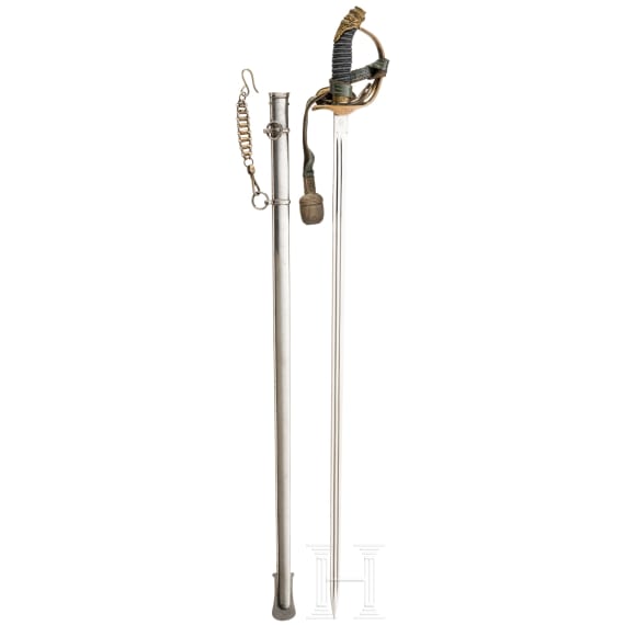 A sword M 1889 for officers, in rare design