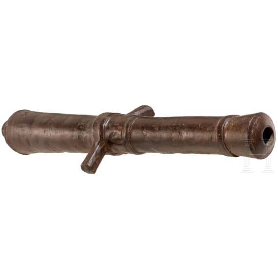 Small naval canon, second half of the 18th century