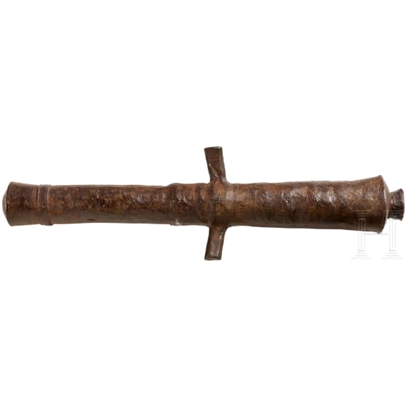 Small naval canon, second half of the 18th century