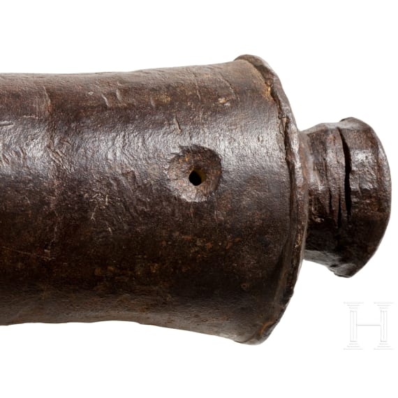 Small naval canon, second half of the 18th century