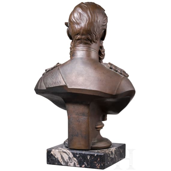 Emperor Frederick III (1831&ndash;1888) &ndash; portrait bust as Field Marshal General