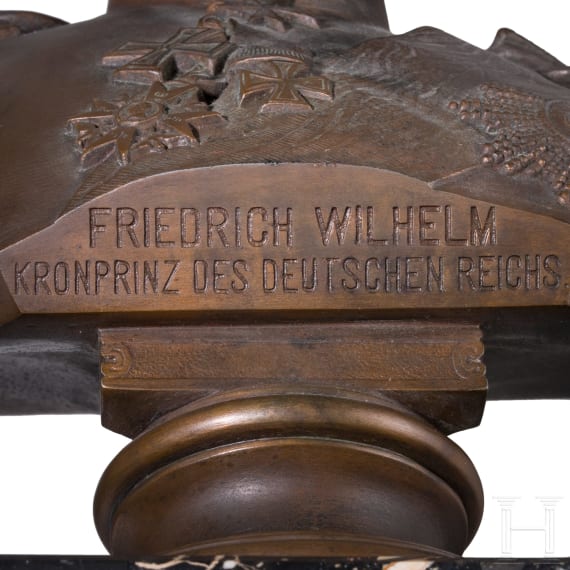 Emperor Frederick III (1831&ndash;1888) &ndash; portrait bust as Field Marshal General