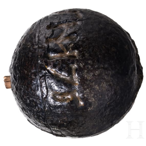 Grenade slag ball for cannons, Brunswick, 1575