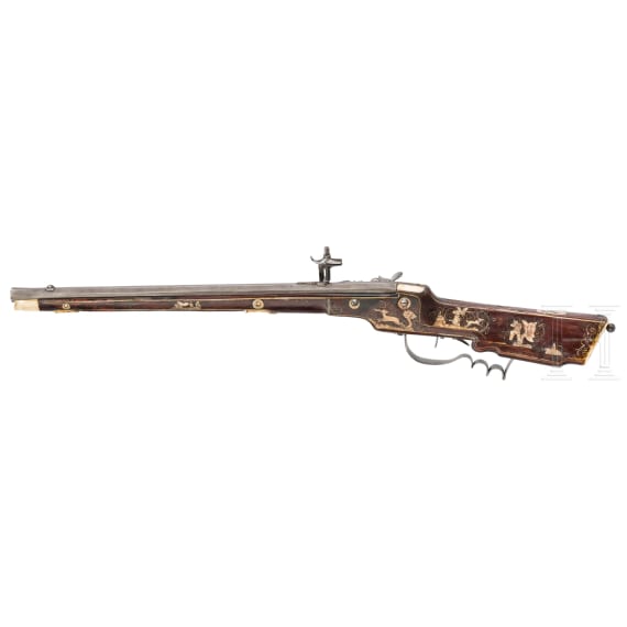 A South German children's wheellock rifle, circa 1650
