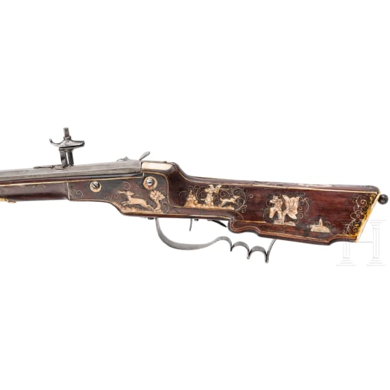 A South German children's wheellock rifle, circa 1650