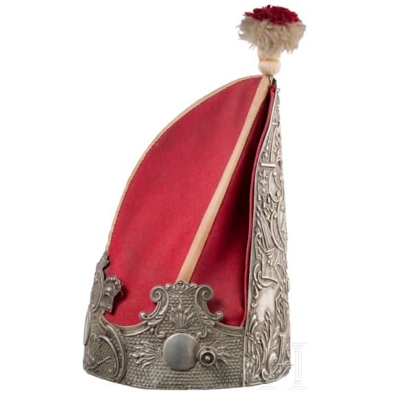 A grenadier cap M 1894 for enlisted men of the 1st Guards Regiment on Foot