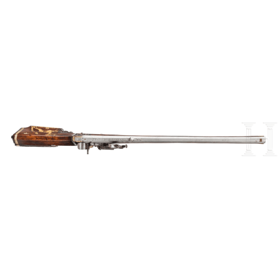 A German wheellock rifle by Pierre in &Ouml;tting, circa 1650