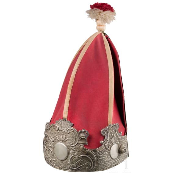 A grenadier cap M 1894 for enlisted men of the 1st Guards Regiment on Foot