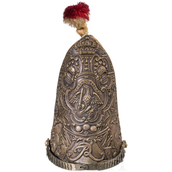 A Prussian grenadier cap M 1894 for enlisted men of the 1st Guard Regiment on foot