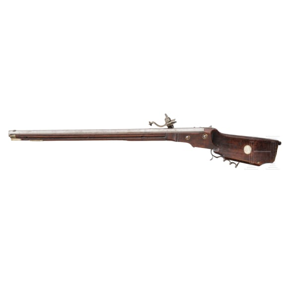 A South German wheelock-rifle, 2nd half of the 17th century