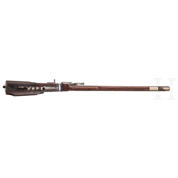 A South German wheelock-rifle, 2nd half of the 17th century