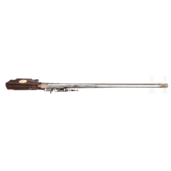 A wheellock rifle by C. Kleiner in Namur, Belgium, circa 1720