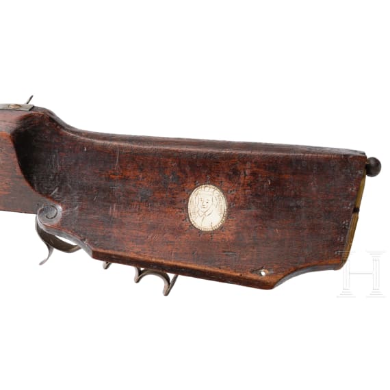 A South German wheelock-rifle, 2nd half of the 17th century