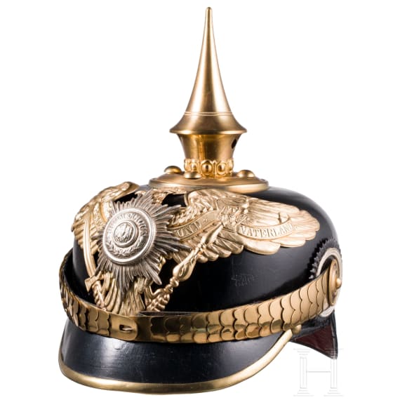 A helmet for members of the Prussian Guards Infantry