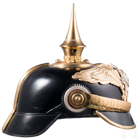A helmet for members of the Prussian Guards Infantry