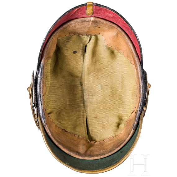 A helmet for members of the Prussian Guards Infantry