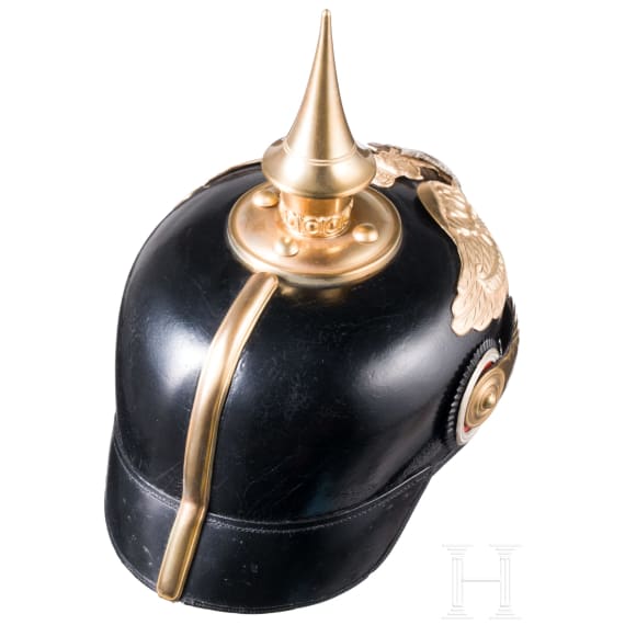 A helmet for members of the Prussian Guards Infantry