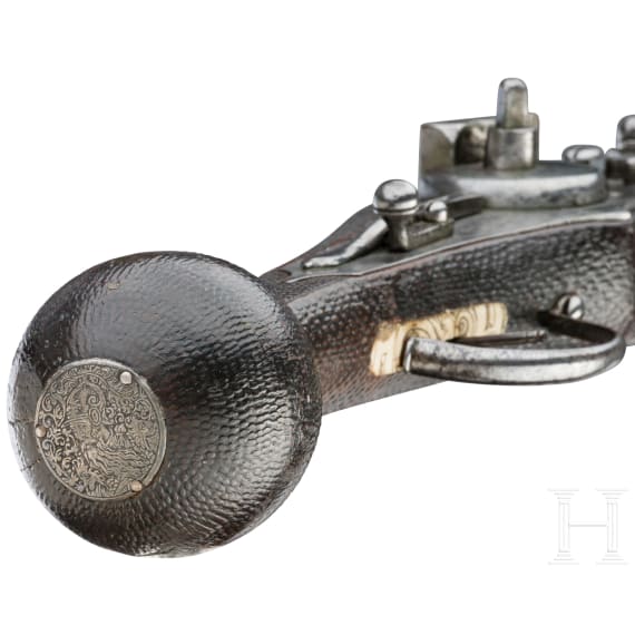 A pair of wheellock puffers for enlisted men of the Saxon Electorate Palace Life Guard (2nd model), circa 1580/90