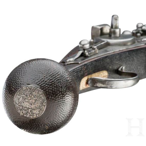 A pair of wheellock puffers for enlisted men of the Saxon Electorate Palace Life Guard (2nd model), circa 1580/90