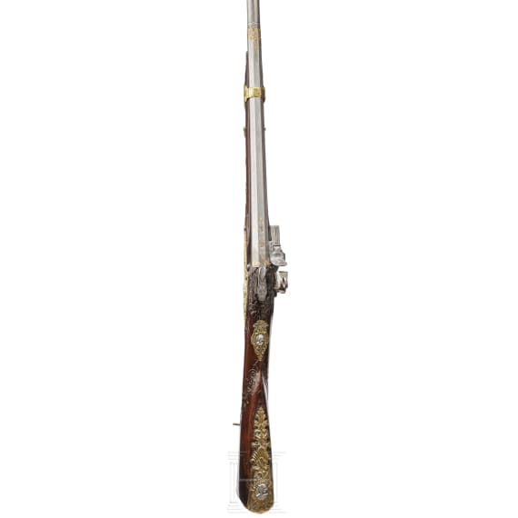 A deluxe Italian miquelet rifle from a noble estate, Thomaso Contino, Pinerolo, circa 1720