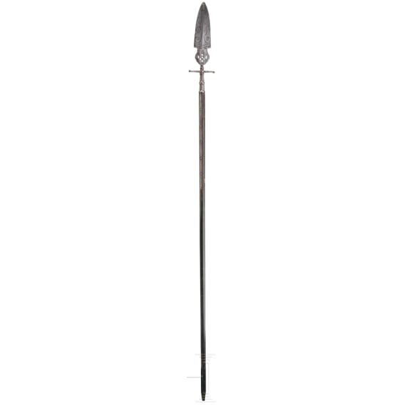 A Prussian spontoon from the reign of King Frederick II, 1740&ndash;1786