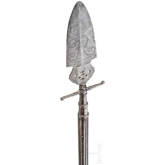 A Prussian spontoon from the reign of King Frederick II, 1740&ndash;1786