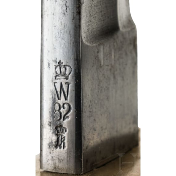 An old-style sword for infantry officers, dated 1882